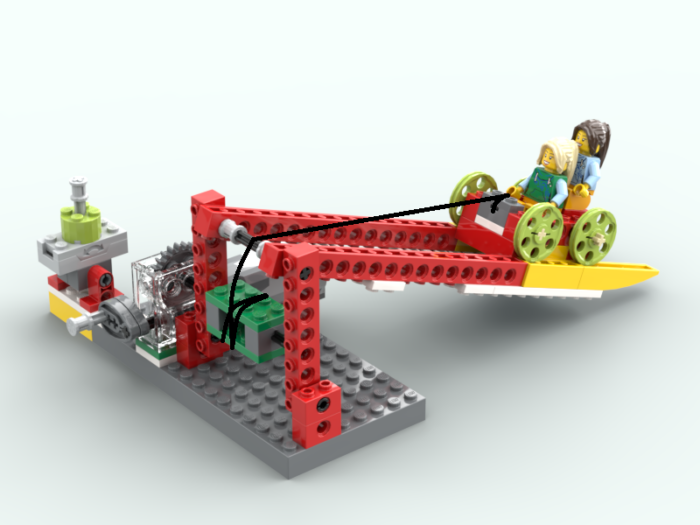 Вагонентка Lego wedo 1.0 инструкция по сборке скачать в формате PDF пошаговая схема сборки коструктора для урока по робототехнике и программированию
