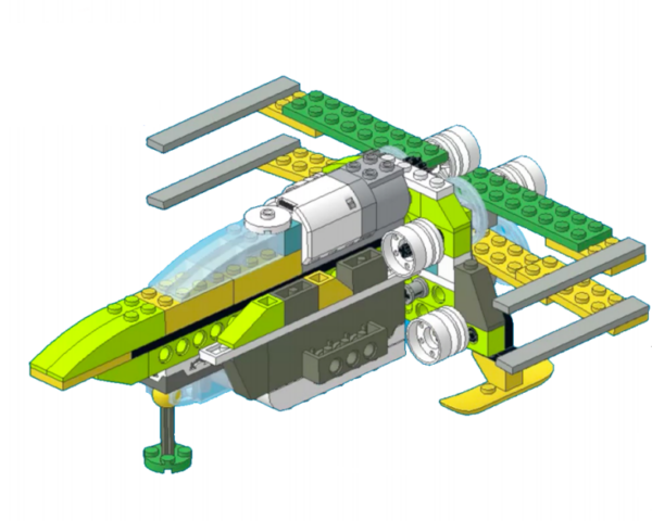 Lego WeDo 2.0 истрибитель XWing