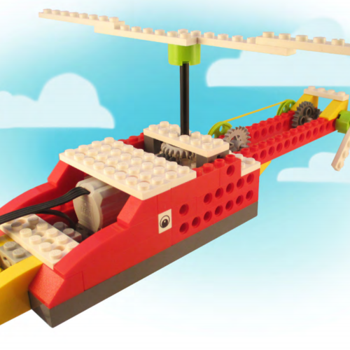 Lego WeDo 1.0 Вертолет для самых маленьких скачать инструкцию