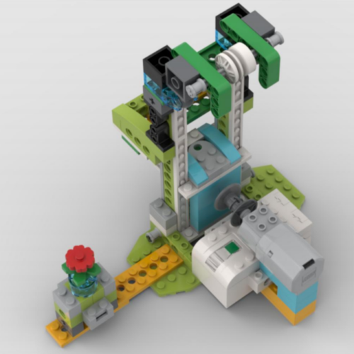 Lego WeDo 2.0 Лифт инструкция по сборке