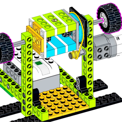 Lego WeDo 2.0 независимая подвеска Дифференциал