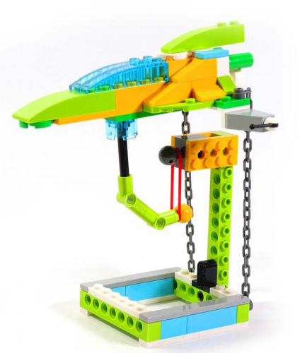 Lego WeDo 2.0 самолёт на шарнире инструкция по сборке скачать бесплатно без мотора