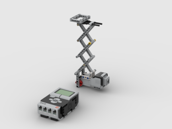 домкрат Lego EV3 инструкция по сборке