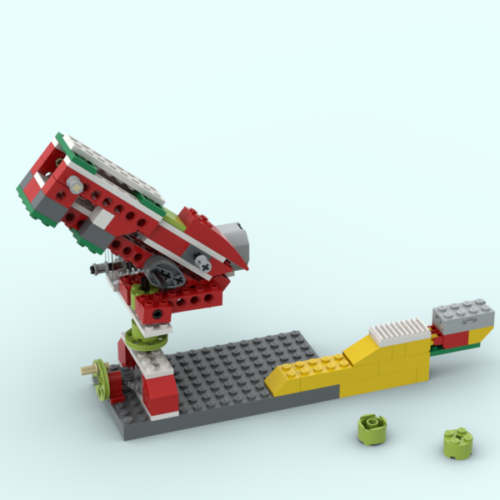 Пушка Lego Wedo 1.0 инструкция по сборке скачать в формате PDF