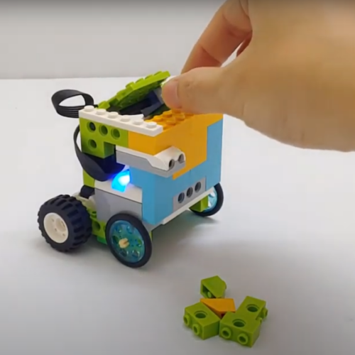 мусорка на колесах Lego wedo 2.0 инструкция по сборке скачать в формате PDF
