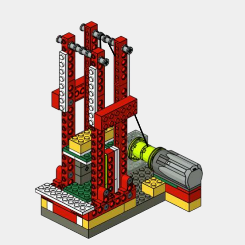лифт Lego wedo 1.0 скачать в формате PDF инструкция по сборке