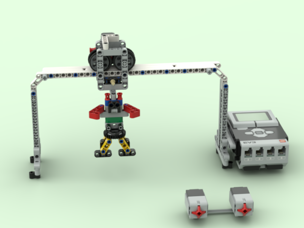 Вратарь Lego EV3 Mindstorms пошаговая схема сборки скачать в формате PDF инструкция