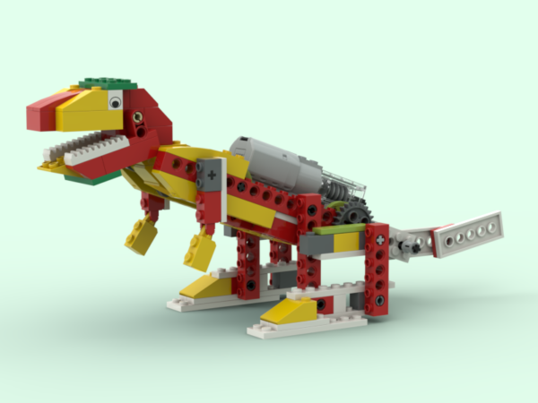 Динозаврик Lego Wedo 1.0 инструкция по сборке скачать в формате PDF