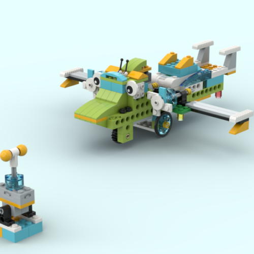 Lego Wedo 2.0 Самолёт АН-22 Скачать инструкции по сборке в формате PDF