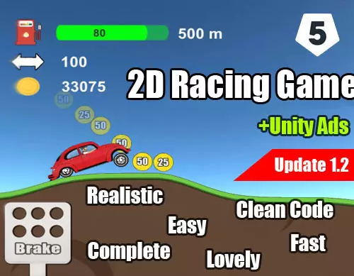 2D Racing game 2022 Unity Pack