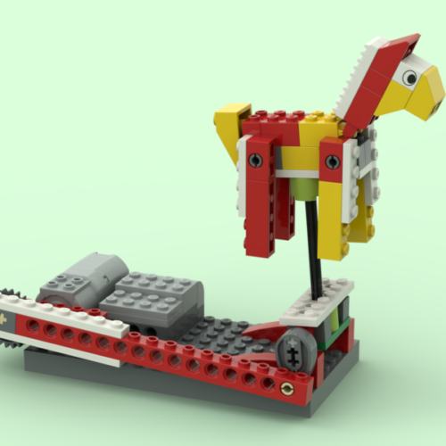 Лошадка Lego Wedo 1.0 пошаговая инструкция схема сборок скачать в формате PDF