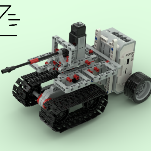 русский танк Lego EV3 инструкция по сборке скачать в формате PDF пошаговую схему