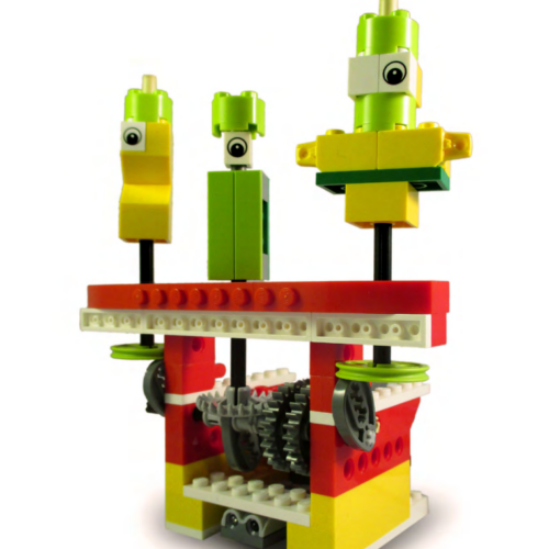 Марсиане Lego WeDo 1.0  инструкция по сборке скачать в формате PDF