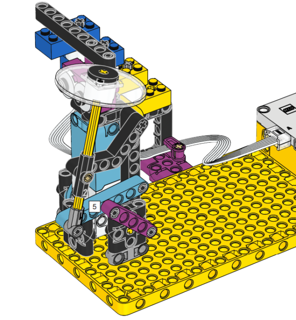 Lego Spike Prime Мальчик под зонтиком инструкция по сборке скачать пошаговую схему сборки в формате PDF