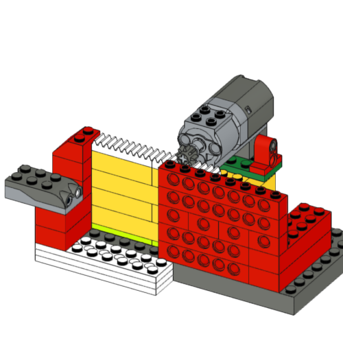 Автоматические двери Lego Wedo 1.0 инструкция по сборке скачать в формате PDF пошаговая схема