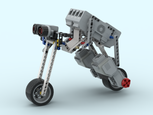 Мото Байк Lego EV3 Mindstorms Download скачать в формате PDF ПДФ пошаговую схему сборки этого робота