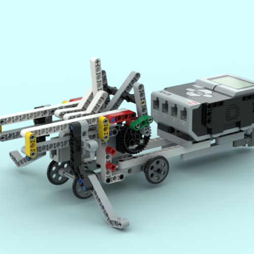Лодка на вёслах Lego EV3 MindStorms инструкция скачать пошаговую схему в формате PDF