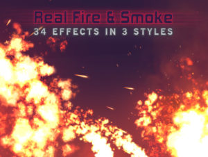 Real Fire Smoke скачай Unity пакет для своей игры