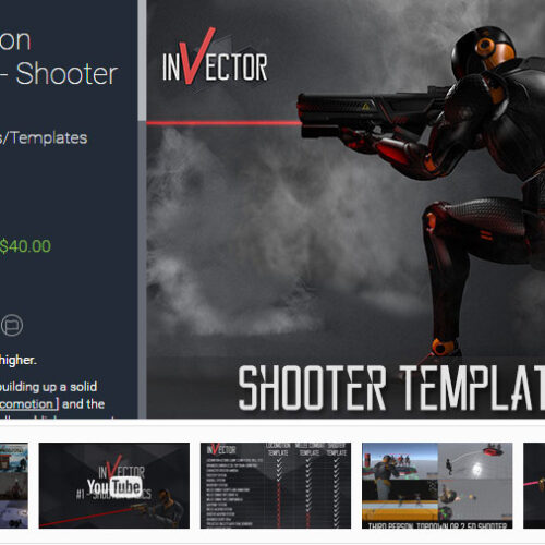 Third Person Controller Shooter Template Unity Package