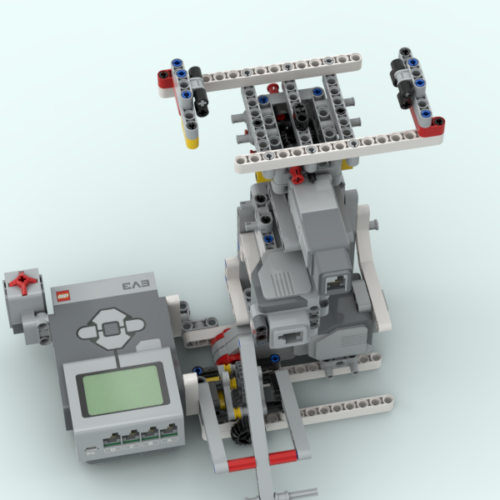 Фиксатор для телефона Lego EV3 Mindstorms скачать пошаговую инструкцию в формате PDF для проведения занятий по робототехнике