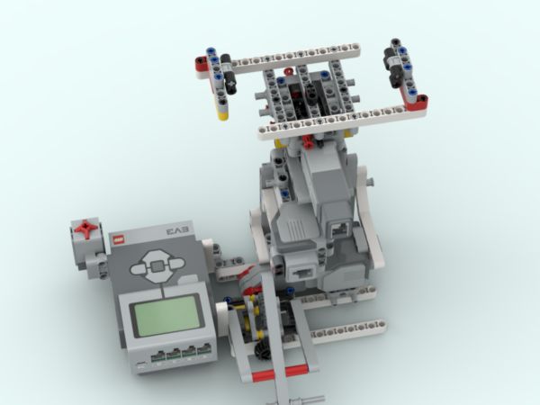 Фиксатор для телефона Lego EV3 Mindstorms скачать пошаговую инструкцию в формате PDF для проведения занятий по робототехнике