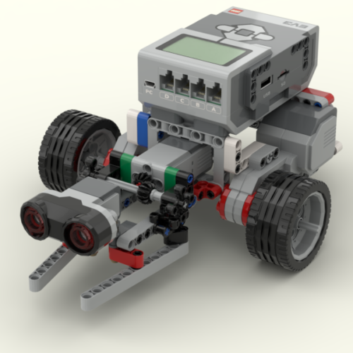 Жук усач Lego EV3 инструкция по сбоке скачать в формате PDF