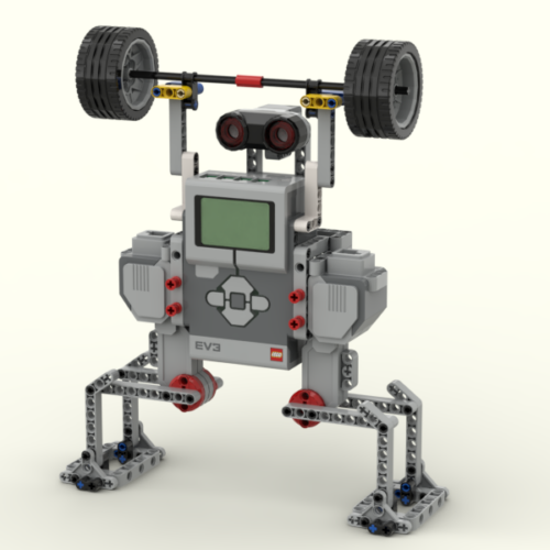 Тяжелая атлетика Lego EV3 инструкция скачать пошаговую схему сборки в фомате PDF для уроков по робототехнике