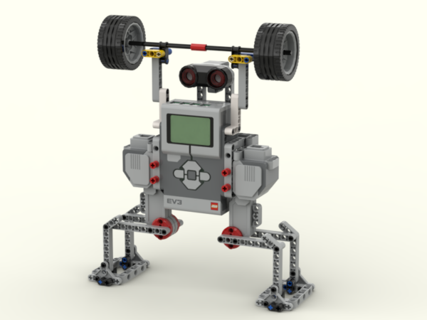 Тяжелая атлетика Lego EV3 инструкция скачать пошаговую схему сборки в фомате PDF для уроков по робототехнике
