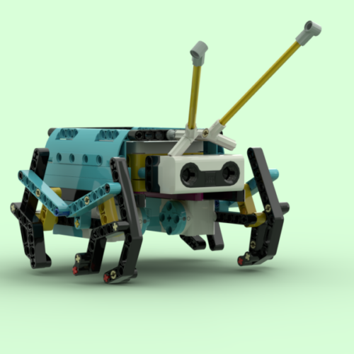 Жук - короед Lego Spike Prime инструкция скачать пошаговую схему сборки робота для урока по робототехнике