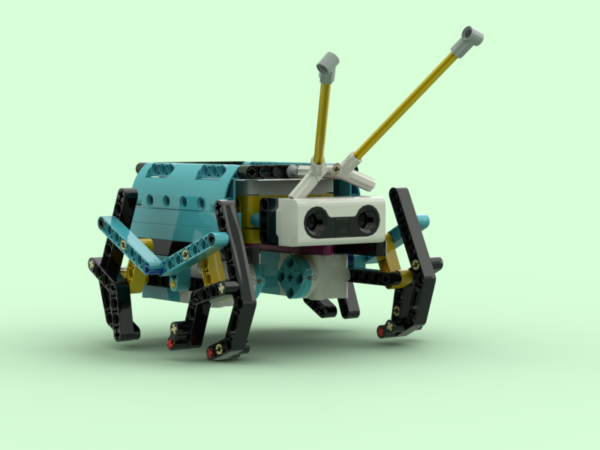 Жук - короед Lego Spike Prime инструкция скачать пошаговую схему сборки робота для урока по робототехнике