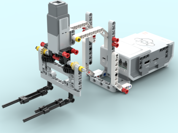 Захват Lego EV3 45544 Mindstorms инструкция по сборке скачать в формате PDF пошаговая схема для урока по робототехнике