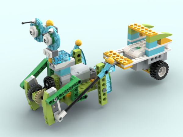 Лошадка с телегой Lego wedo 2.0 пошаговая инструкция в формате PDF скачать схему сборки робота Лошадка
