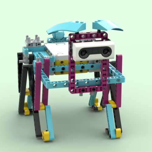 Щенок Lego Spike Prime инструкция по сборке робота пошаговая схема и программа для урока по робототехнике и программированию