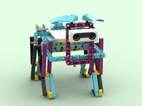 Щенок Lego Spike Prime инструкция по сборке робота пошаговая схема и программа для урока по робототехнике и программированию