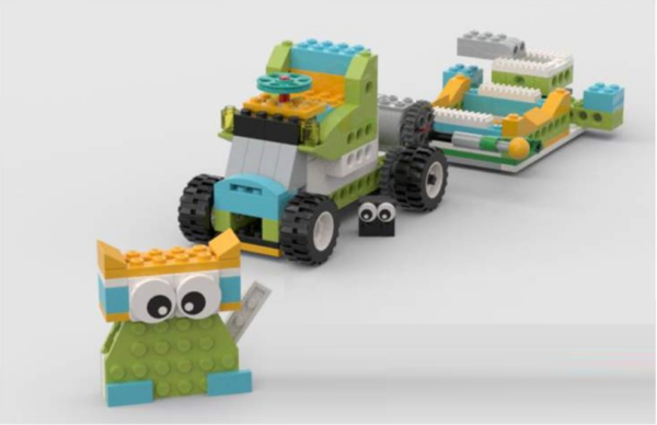 котовоз Lego Wedo 2.0 инструкция по сборке скачать в формате PDF пошаговую схему для урока по робототехнике и программированию