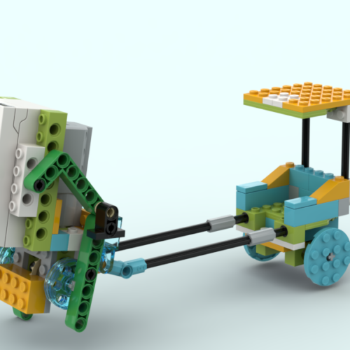 рикша Lego wedo 2.0 инструкция