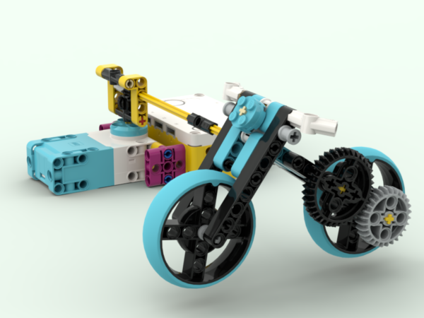 Мотоцикл Lego Spike Prime инструкция